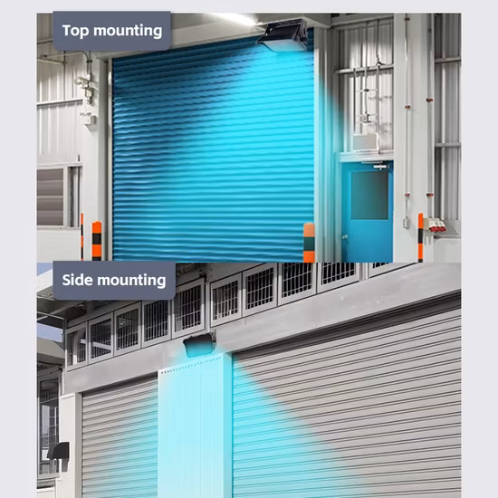Sensor de radar para aplicaciones industriales: puertas industriales automáticas, portones de vehículos, barreras, etc.