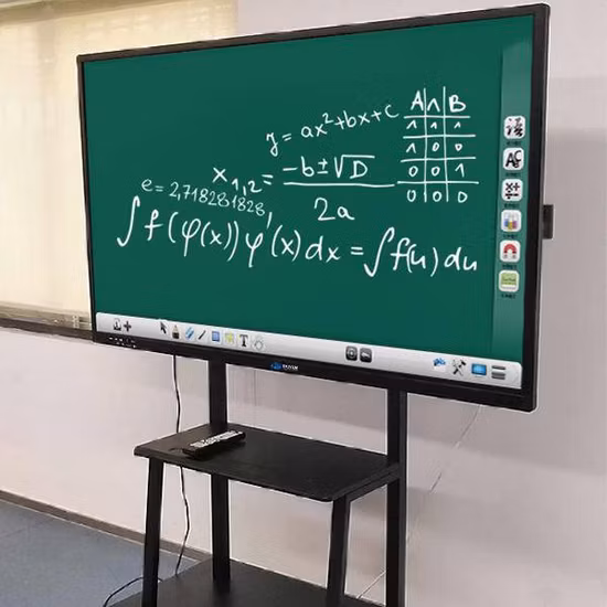 Pantalla LCD interactiva de la exhibición de la publicidad de Traning de la educación de la tecnología de Aiyos de la pizarra