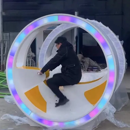 Equipo interactivo de iluminación de parques de atracciones para accesorios de juegos al aire libre