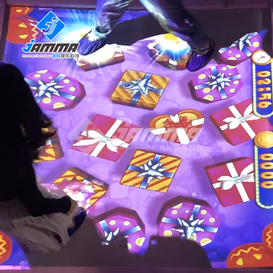 Ar Trampoline Floor Juegos de proyección interactiva Kids Children' S Park Ball Pool Soft Playground