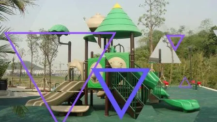 Equipo de juegos para niños al aire libre interactivo de aventura