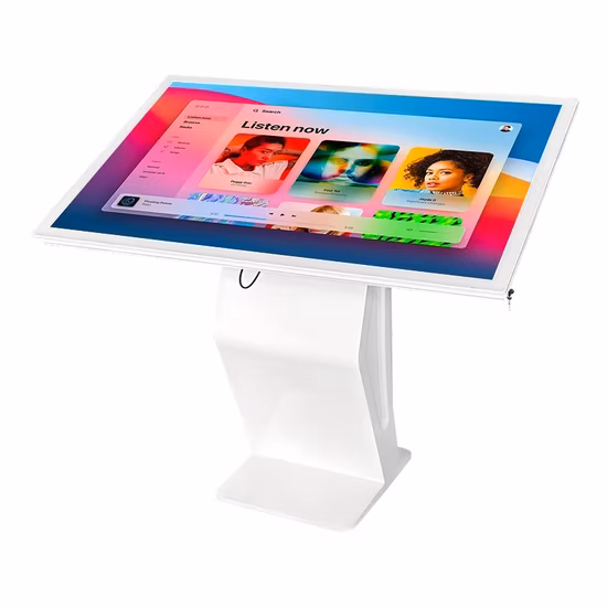 Consulta todo en uno 4K PC LCD pantalla interactiva información quiosco Multi Touch Player