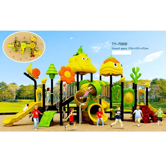 Niños al aire libre de juegos interactivos coloridos multifunción (TY-70594)