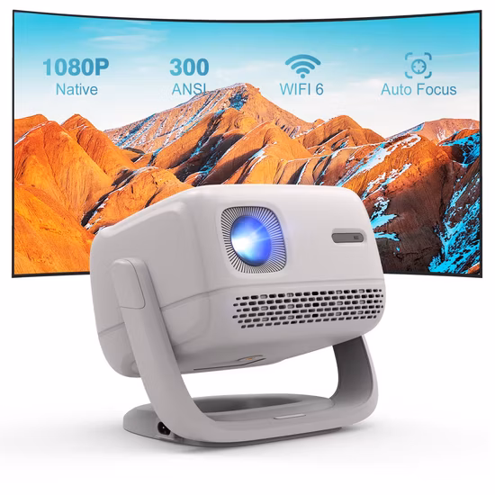 2023 nuevo 1080P WiFi Multimedia interactivo Mini cine en casa inteligente portátil LED teléfono Video proyector de bolsillo