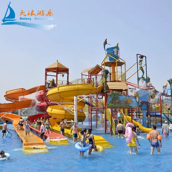 Guangzhou Dalang fabricante medio interactivo agua al aire libre patio