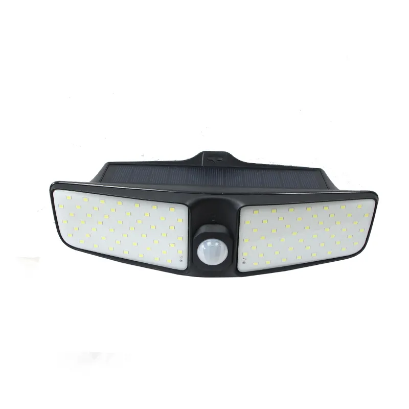 Panel solar en la parte superior de plástico SMD LED Snesor Luz de pared