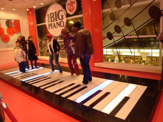 Pista de baile de museo, Panel de baile interactivo iluminado con luz LED de Arte de Piano LED para chico de ciencia, sala de juegos, Bar, DJ, espectáculo de bodas